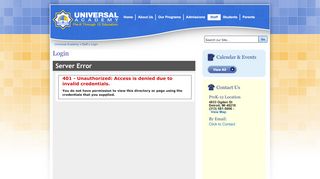 
                            12. Login « Universal Academy