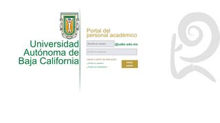 
                            3. Login - Universidad Autónoma de Baja California