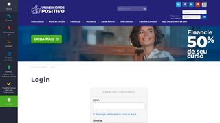 
                            5. Login - Universidade Positivo