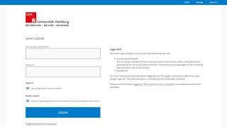 
                            13. Login : Universität Hamburg - KUS-Portal