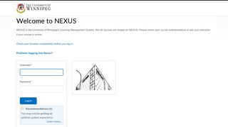 
                            10. Login - University of Winnipeg