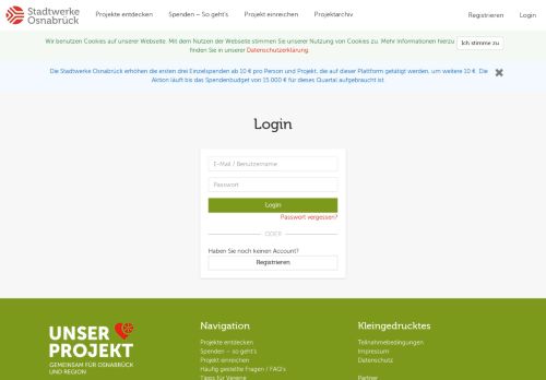 
                            6. Login - Unser Projekt - Stadtwerke Osnabrück