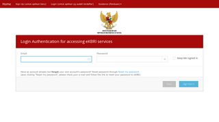 
                            1. Login (untuk aplikan yg sudah terdaftar) - eKBRI : Indonesian ...