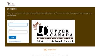 
                            3. Login - Upper Canada DSB - JavaScript required