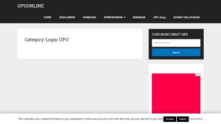 
                            6. Login UPU Archives - UPUOnline