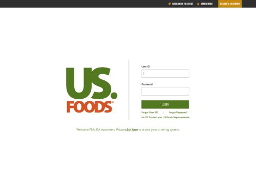 
                            8. Login | US Foods