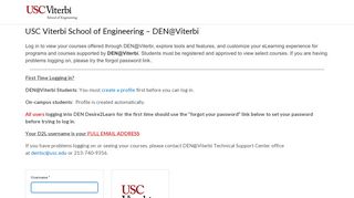 
                            12. Login - USC Viterbi School of Engineering