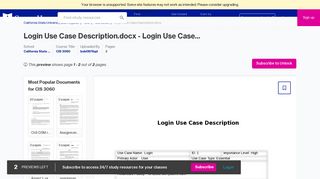 
                            6. Login Use Case Description.docx - Course Hero