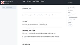 
                            12. Login-User - Sitecore PowerShell Extensions