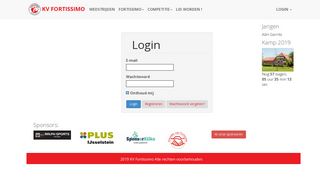 
                            1. Login | Users | KV Fortissimo