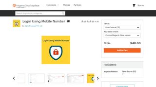 
                            3. Login Using Mobile Number - Magento Marketplace