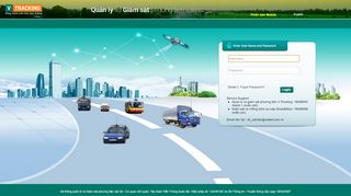 
                            3. Login - V-Tracking System - Vtracking Viettel