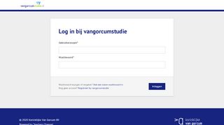 
                            1. Login | vangorcumstudie