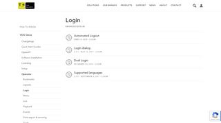 
                            5. Login - VDG Security