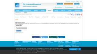 
                            6. Login - VDI Verein Deutscher Ingenieure