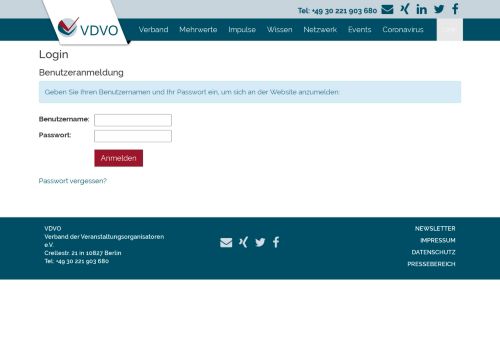 
                            1. Login - VDVO