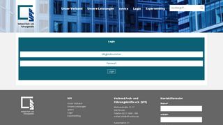 
                            12. Login - Verband Fach- und Führungskräfte eV (VFF)