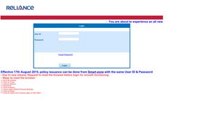 
                            4. Login Verify Page - Online Insurance - Reliance General Insurance