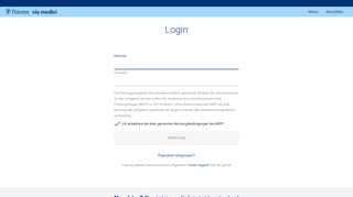 
                            3. Login - via medici