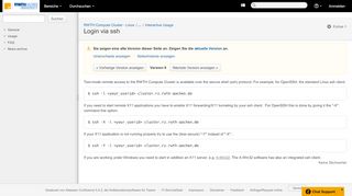 
                            8. Login via ssh - RWTH Compute Cluster - Linux - Confluence