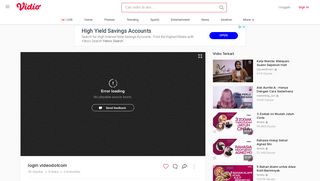 
                            3. login videodotcom - Vidio.com