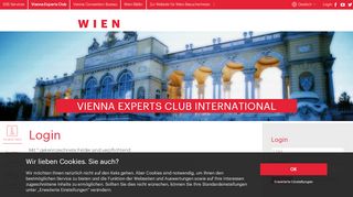 
                            1. Login - Vienna Experts Club - Wien.info