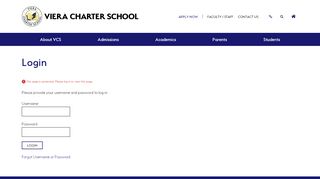 
                            7. Login - Viera Charter School