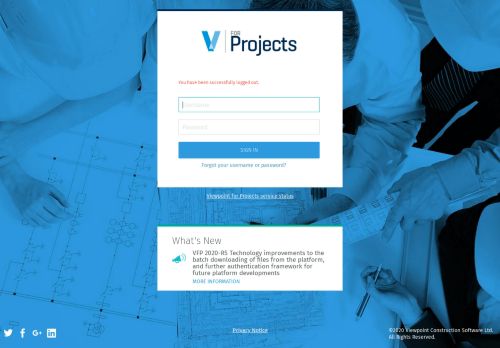 
                            4. Login - Viewpoint for Projects - Viewpoint Construction Software