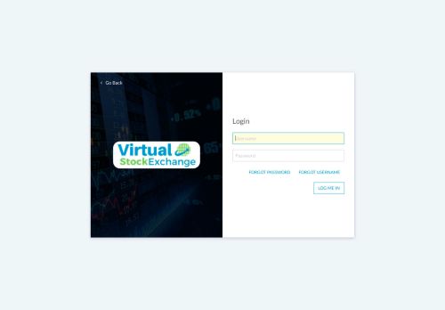
                            3. Login - Virtual Stock Exchange