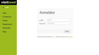 
                            3. Login - Visitlead