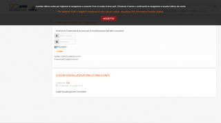 
                            5. Login visualizzazione consulenti - Milano Ristorazione