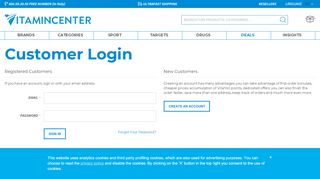 
                            2. Login - VitaminCenter.it