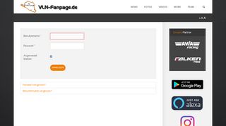 
                            5. Login - VLN-Fanpage