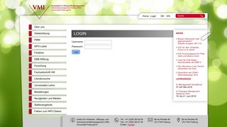 
                            8. login - VMI - Verbandsmanagement Institut | Forschung und ...