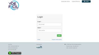 
                            7. Login - Voe Fácil