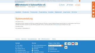 
                            3. Login - Volksbank in Südwestfalen eG