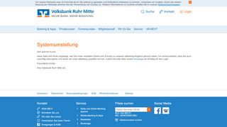 
                            1. Login - Volksbank Ruhr Mitte eG Online-Filiale - BLZ 42260001 ...
