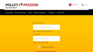 
                            6. Login | VolleyPassion