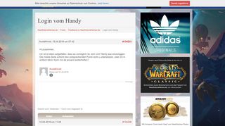 
                            3. Login vom Handy | Hearthstone Forum