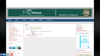 
                            5. Login - VRI Press