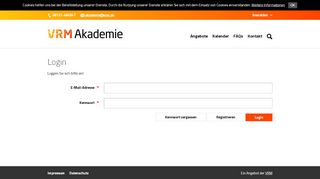 
                            12. Login - VRM Akademie