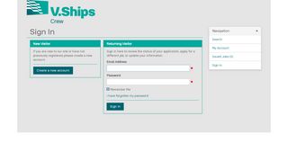 
                            1. Login | VShips VCrew