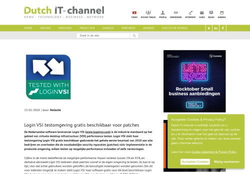 
                            10. Login VSI testomgeving gratis beschikbaar voor patches | Dutch IT ...