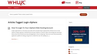 
                            4. Login vSphere | WHUK FAQ & Knowledgebase - Web Hosting UK