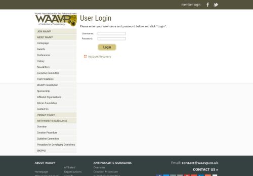 
                            3. Login | WAAVP