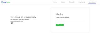 
                            11. Login - Way2money