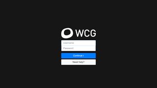 
                            11. Login - WCG