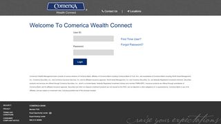 
                            4. Login | Wealth Connect | Comerica