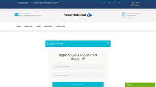 
                            12. Login - wealthdbinary