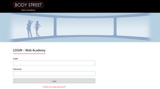 
                            7. LOGIN - Web Academy - Bodystreet Web Academy